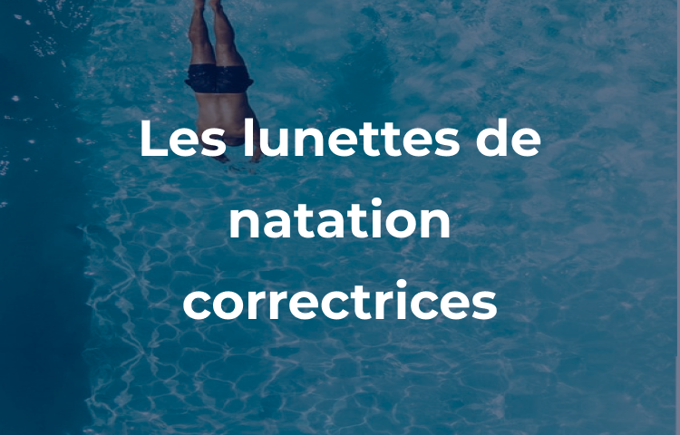 Lunettes de natation CORRECTRICES, Novacel, View Swipe - Lunettes
