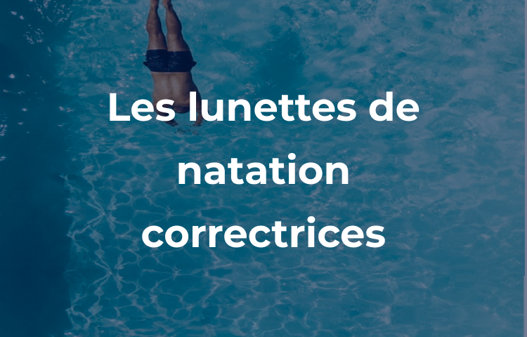 Lunettes de natation correctrices EnzoDate : Vision Parfaite pour Myopes &  Hypermétropes