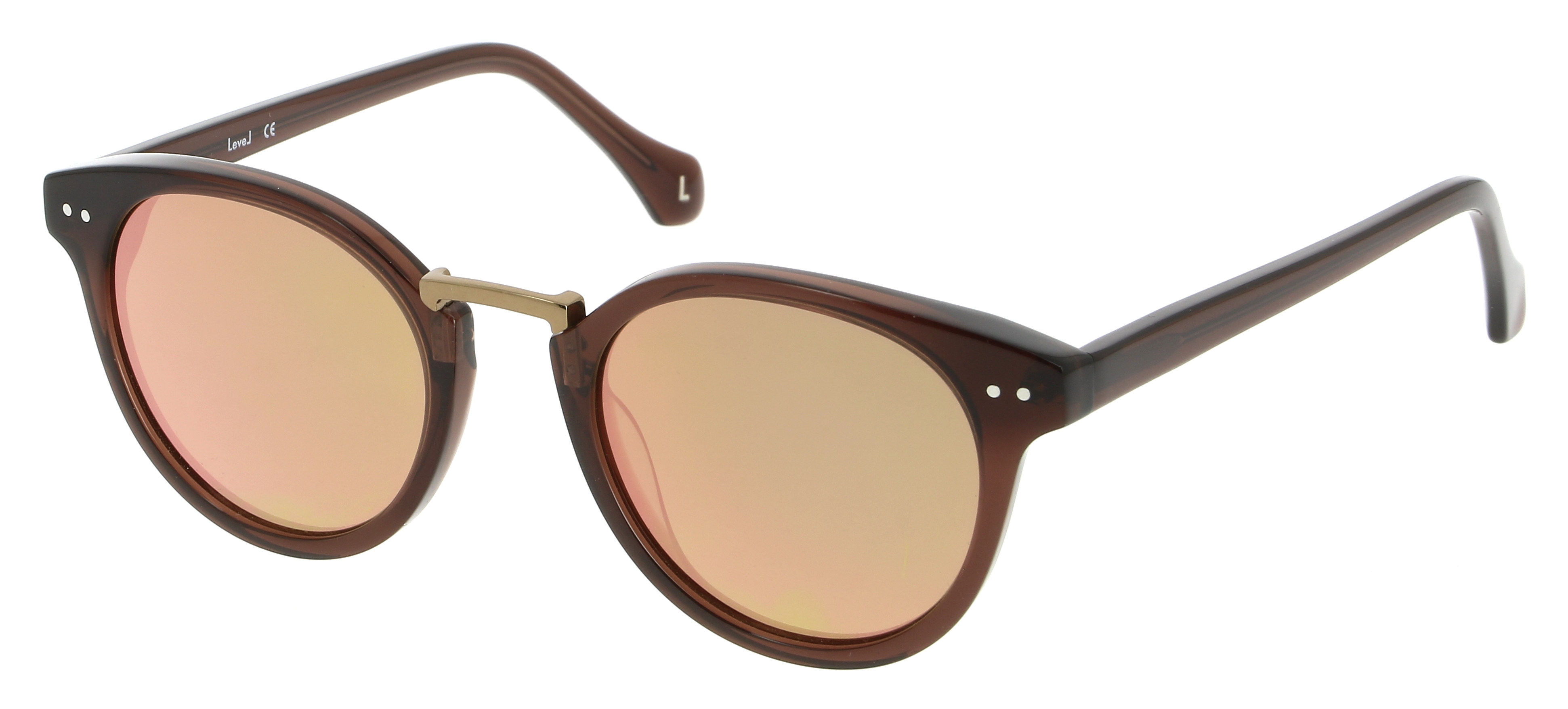 Lunettes de soleil LEVEL LE S1815 BRUN 49/21