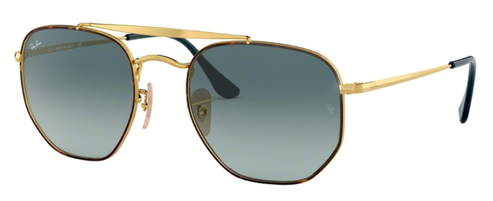 Lunettes de soleil RAY-BAN RB 3648 91023M THE MARSHAL 54/21